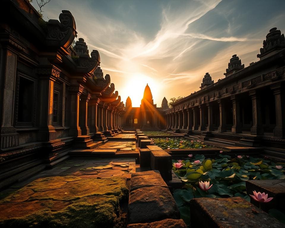 Bezienswaardigheden in de oude ruïnes van Angkor Wat