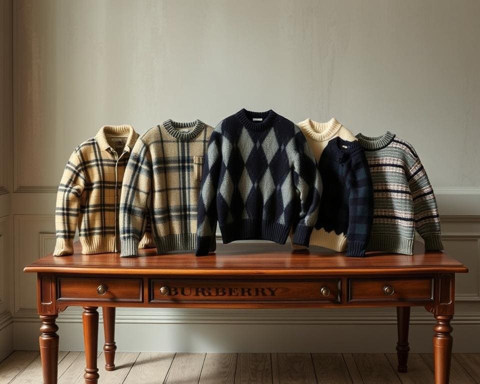 Burberry truien: Klassiek en toch eigentijds