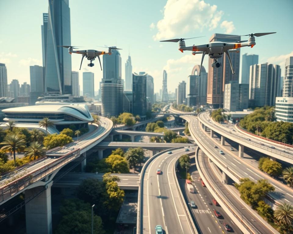 De impact van drones op infrastructuurbeheer