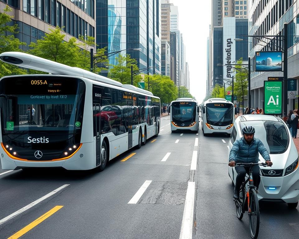 De rol van AI in zelfrijdende bussen