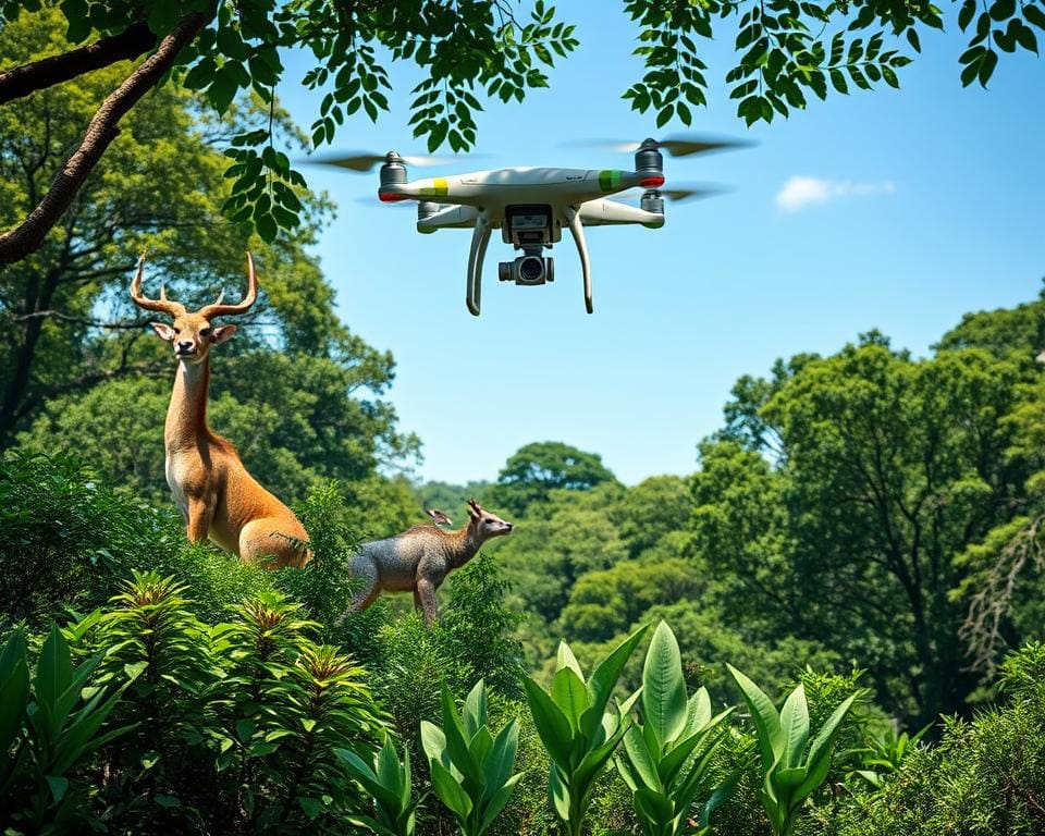 De rol van drones in natuurbescherming en monitoring