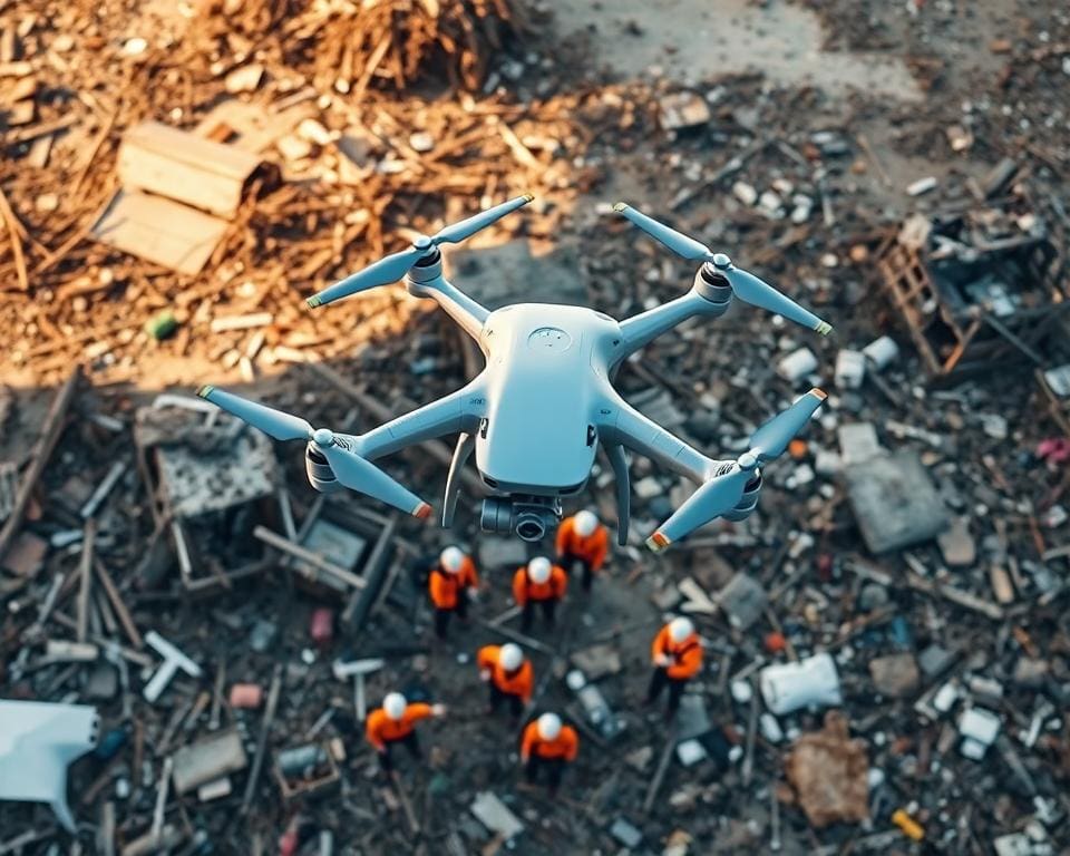 De voordelen van drones in rampenbestrijding