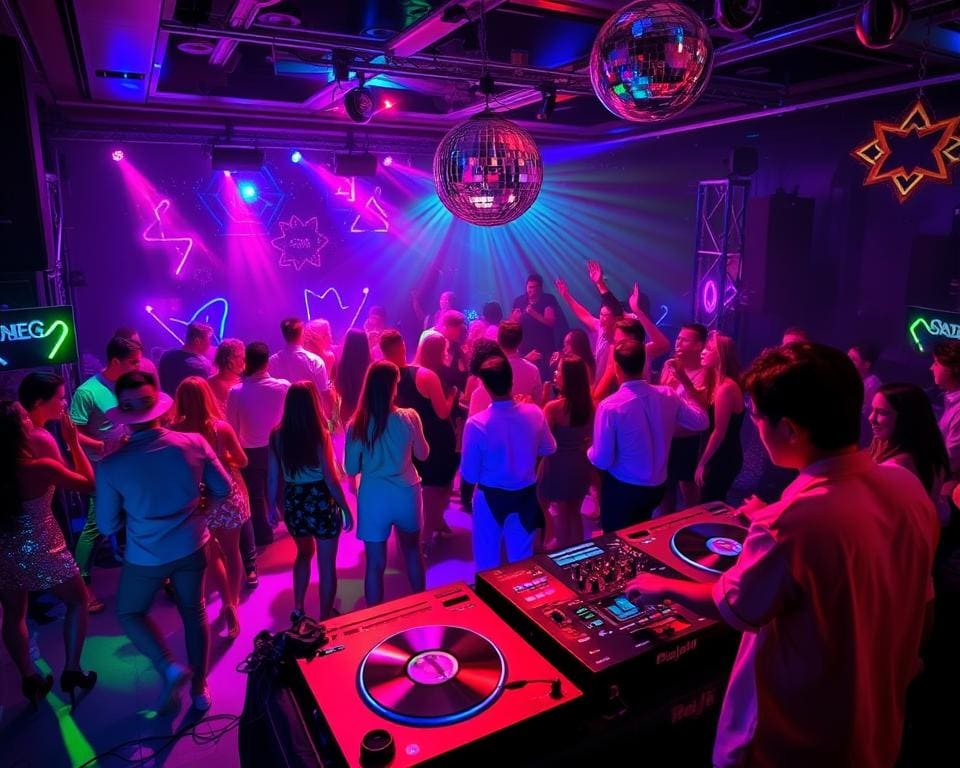 Discotheekavond met thema’s en live DJ-performances