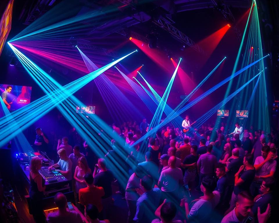 Discotheeknacht met internationale DJ’s en live muziek