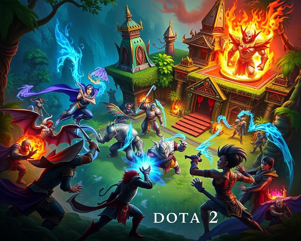 Dota 2: Eindeloze strategische gevechten in de MOBA-arena