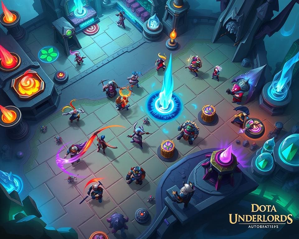 Dota Underlords: De strijd winnen met slimme strategie in een autobattler