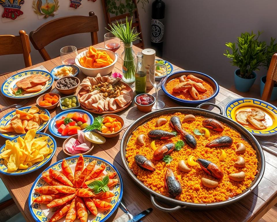 Eetgewoontes in Spanje: proef tapas en paella