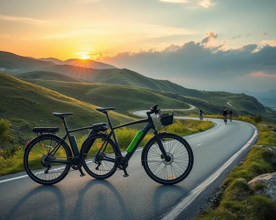 Elektrische fietsen voor lange afstandsritten