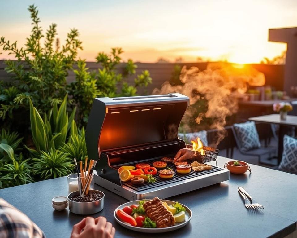 Elektrische grills: Innovaties in buitenkoken