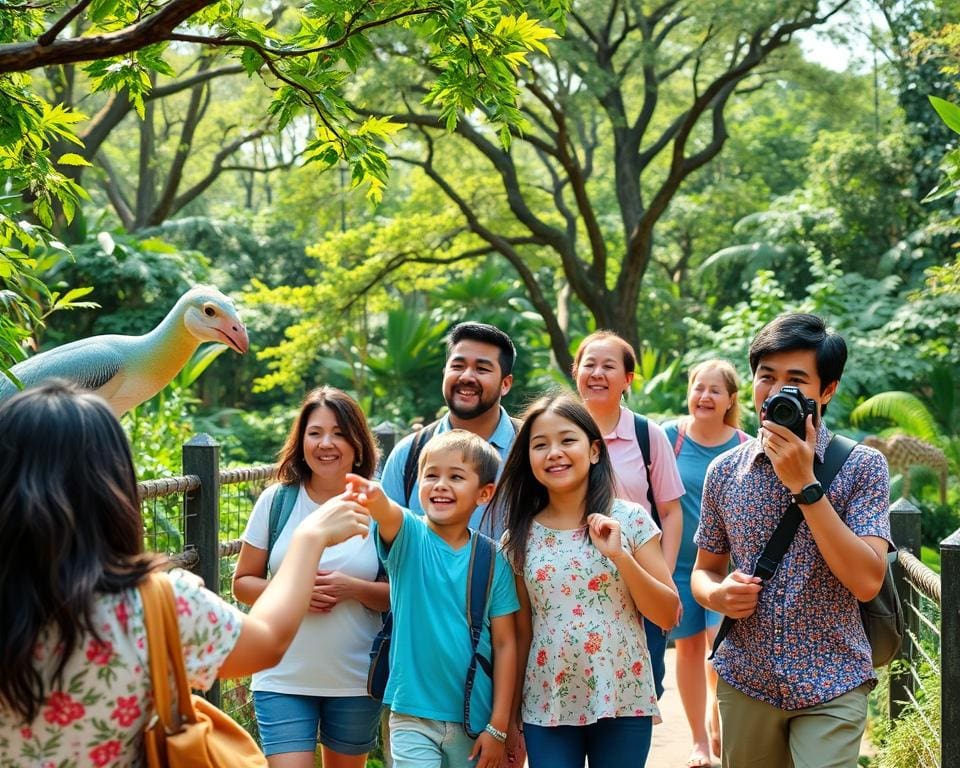 Familieuitje in de natuur