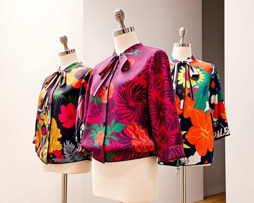 Fendi blouses: Prints die de show stelen