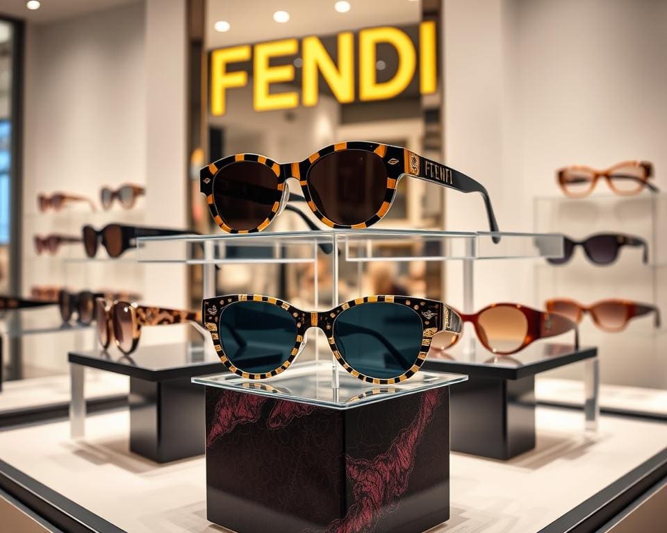 Fendi brillen: Gedurfde monturen voor een opvallende look