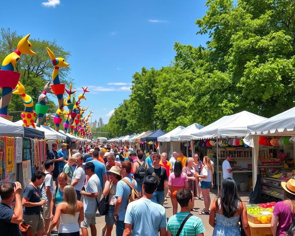 Festivalweekend vol kunst, livemuziek en marktkraampjes