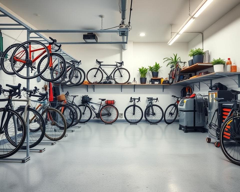 Fietsenrekken voor een nette en georganiseerde garage