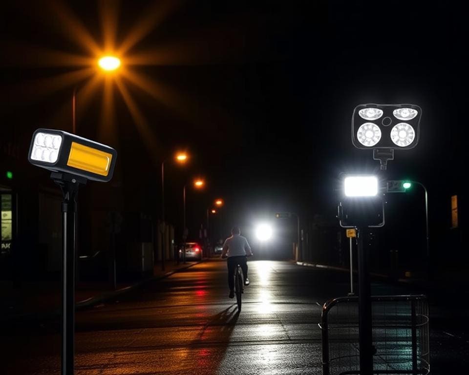 Fietslampen voor veilig fietsen in het donker