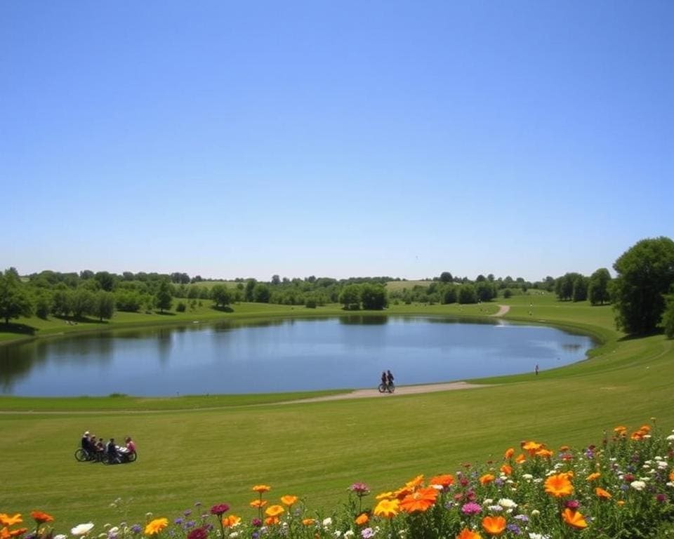 Gaasperplas Park met natuur en activiteiten