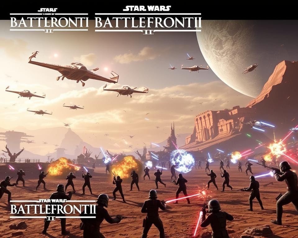 Galactic Assault en unieke gameplay van battlefront ii