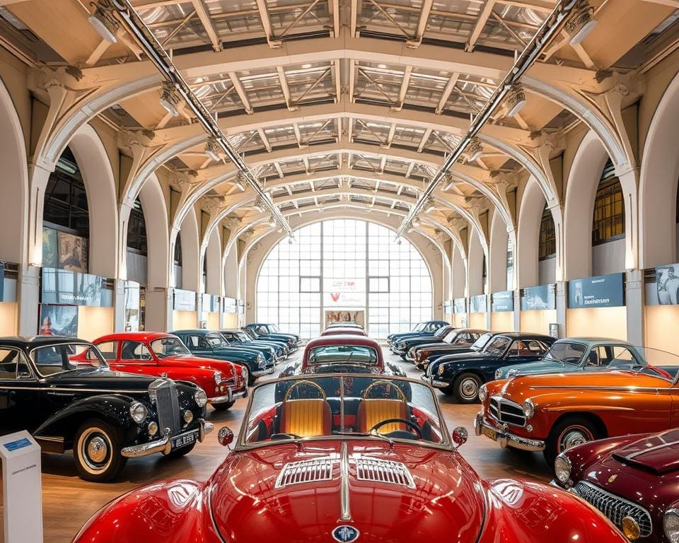 Geschiedenis van auto's in het Automobile Museum