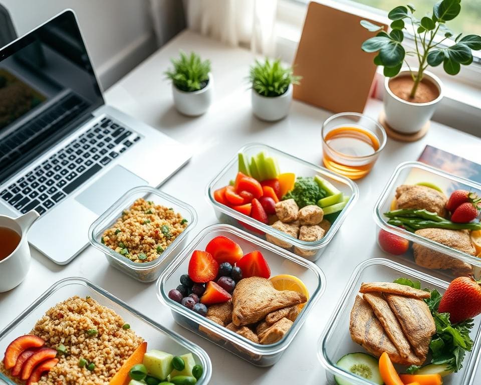 Gezonde recepten voor werk