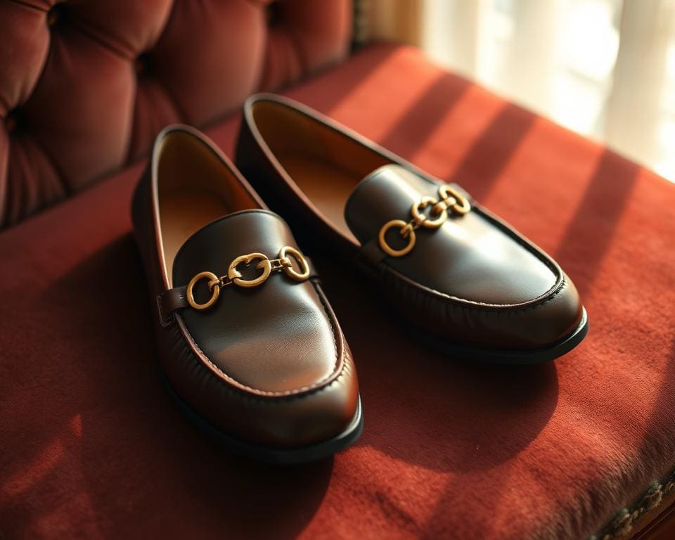 Gucci loafers: Comfort en klasse in één