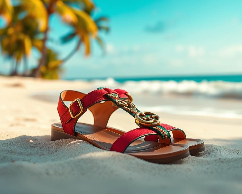 Gucci sandalen: Luxe en comfort voor zomerse dagen