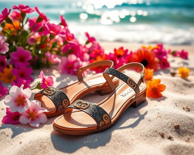 Gucci sandalen: Voor een zomerse look met flair