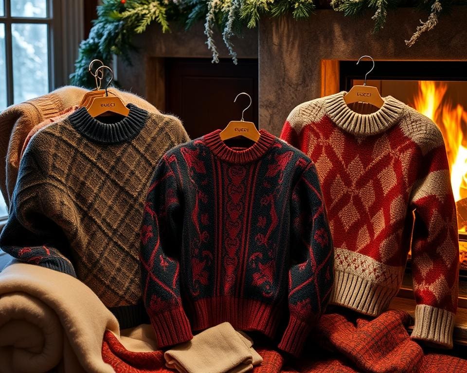 Gucci truien: Luxe knitwear voor koude dagen