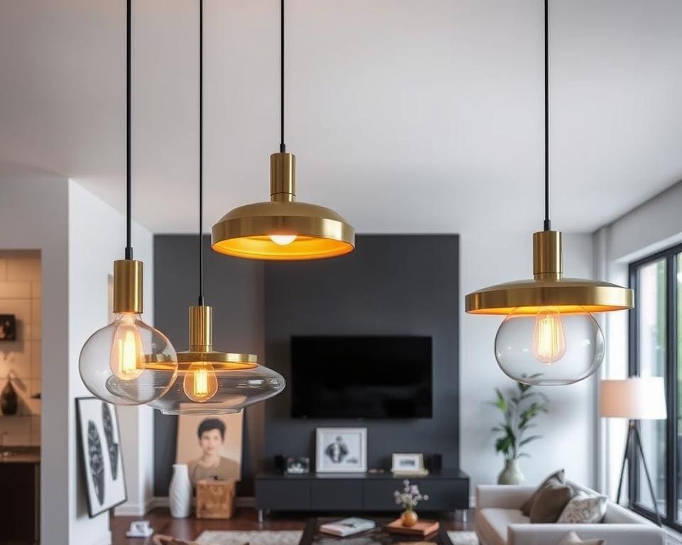 Hanglampen die een moderne look toevoegen aan elke ruimte