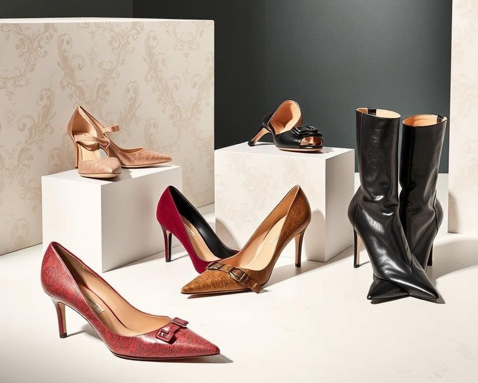 Hedendaagse dames schoenen collectie van Salvatore Ferragamo