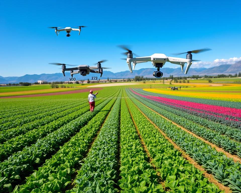 Hoe drones een revolutie teweegbrengen in landbouwtechnologie