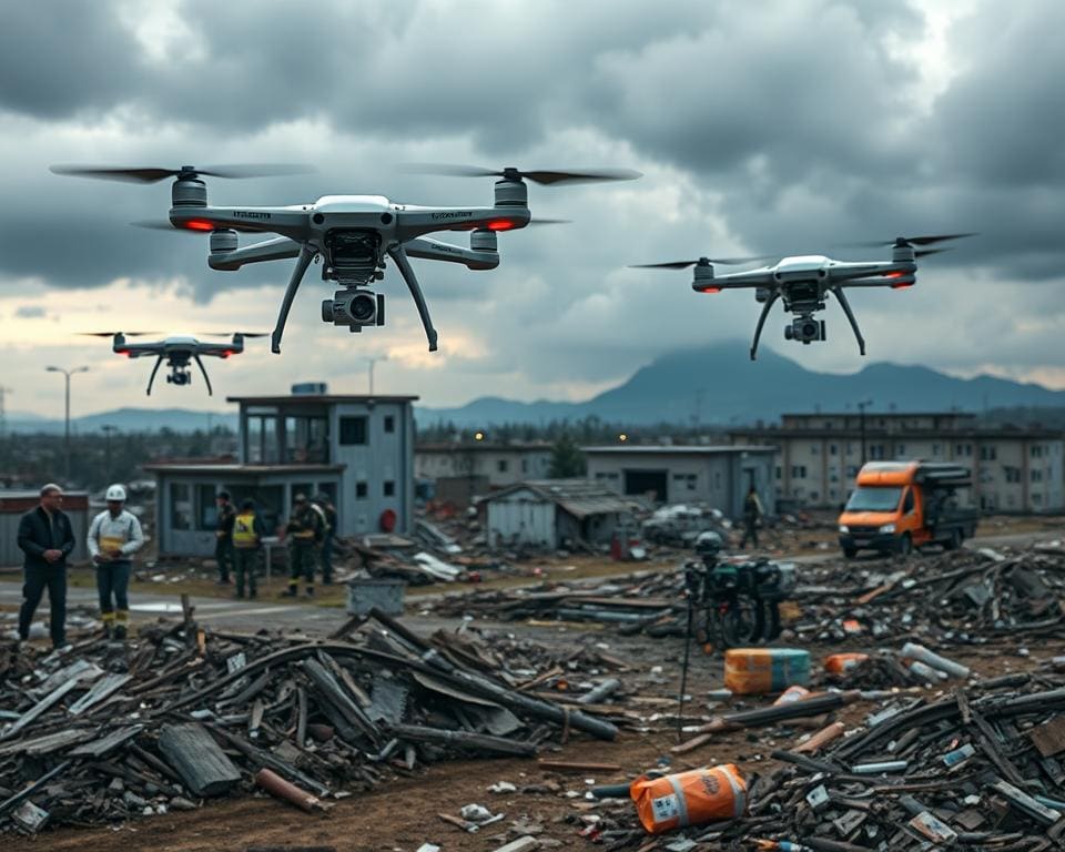 Hoe slimme drones helpen bij rampenbestrijding