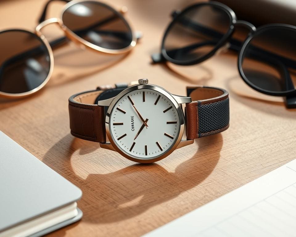 Horloges die zowel casual als chic kunnen worden gedragen