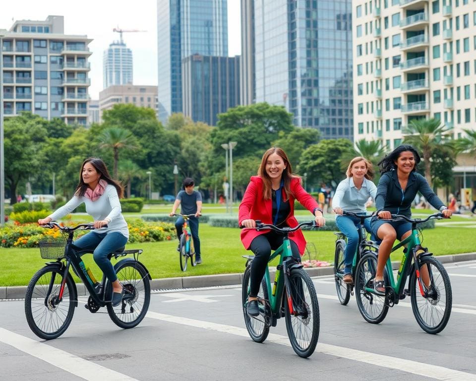 Impact elektrische fietsen op mobiliteit