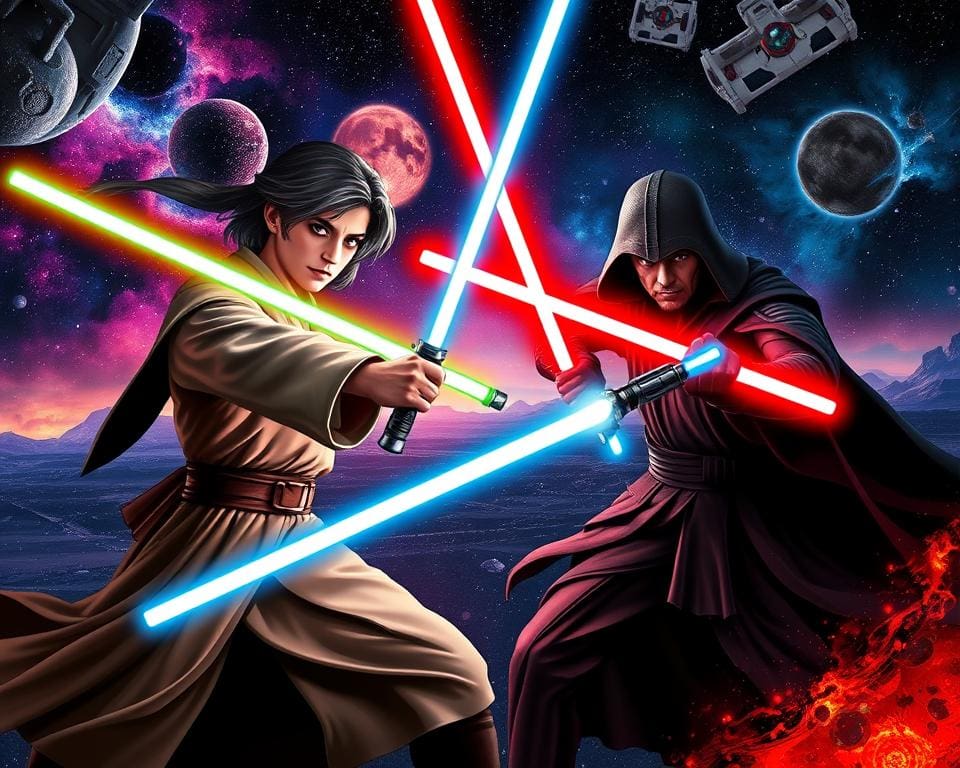 Jedi en Sith spelmechanieken