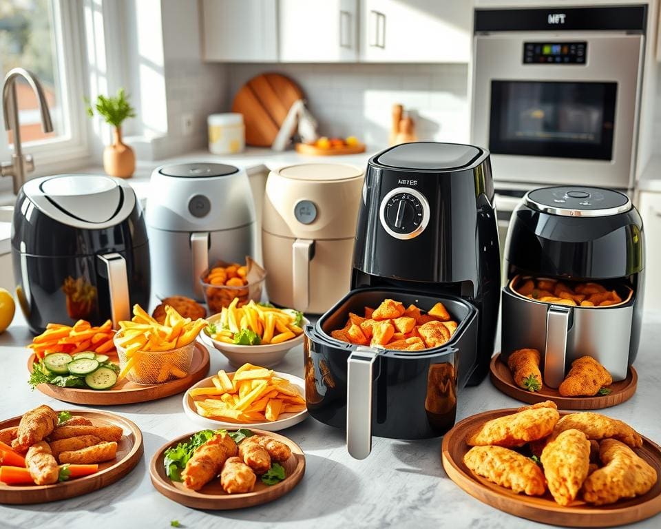 Kies de beste airfryers voor gezonde snacks