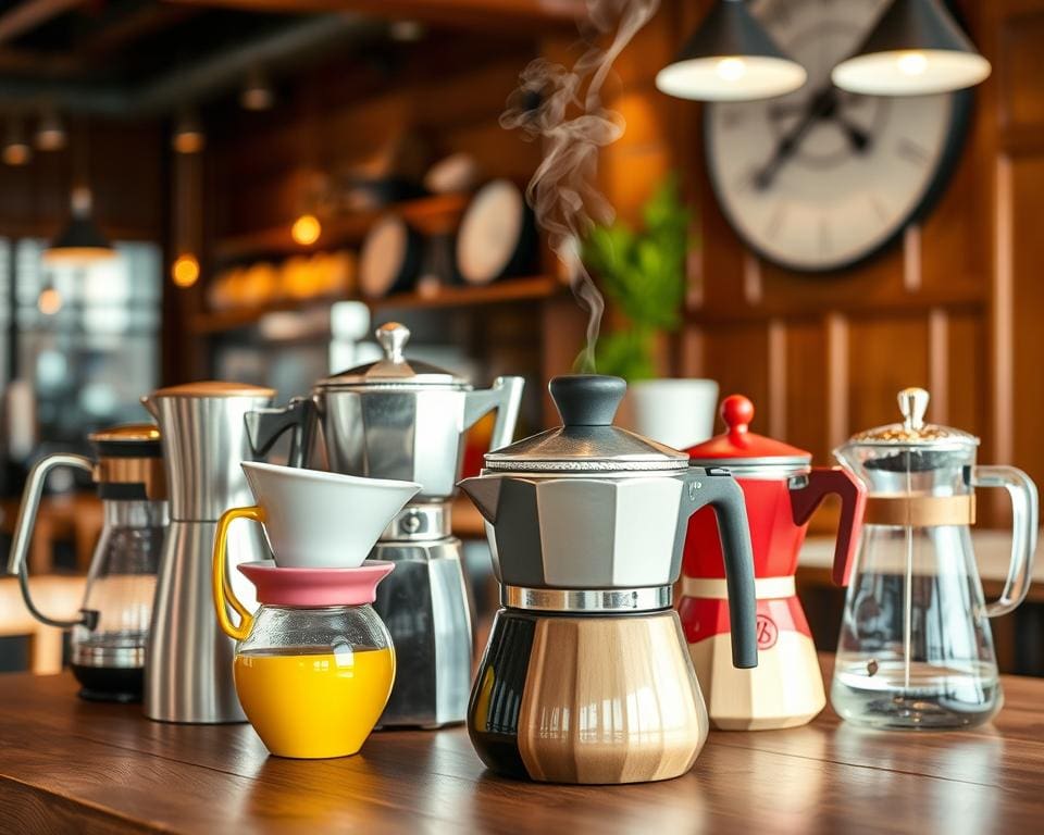 Koffiekannen die zorgen voor urenlange warme dranken