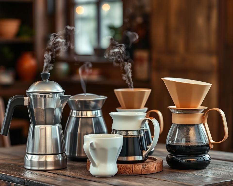 Koffiepotten die je koffie vers en warm houden