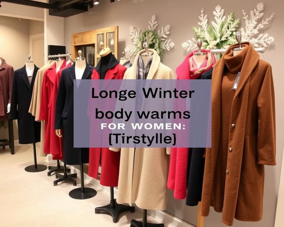 Lange winter bodywarmers voor dames