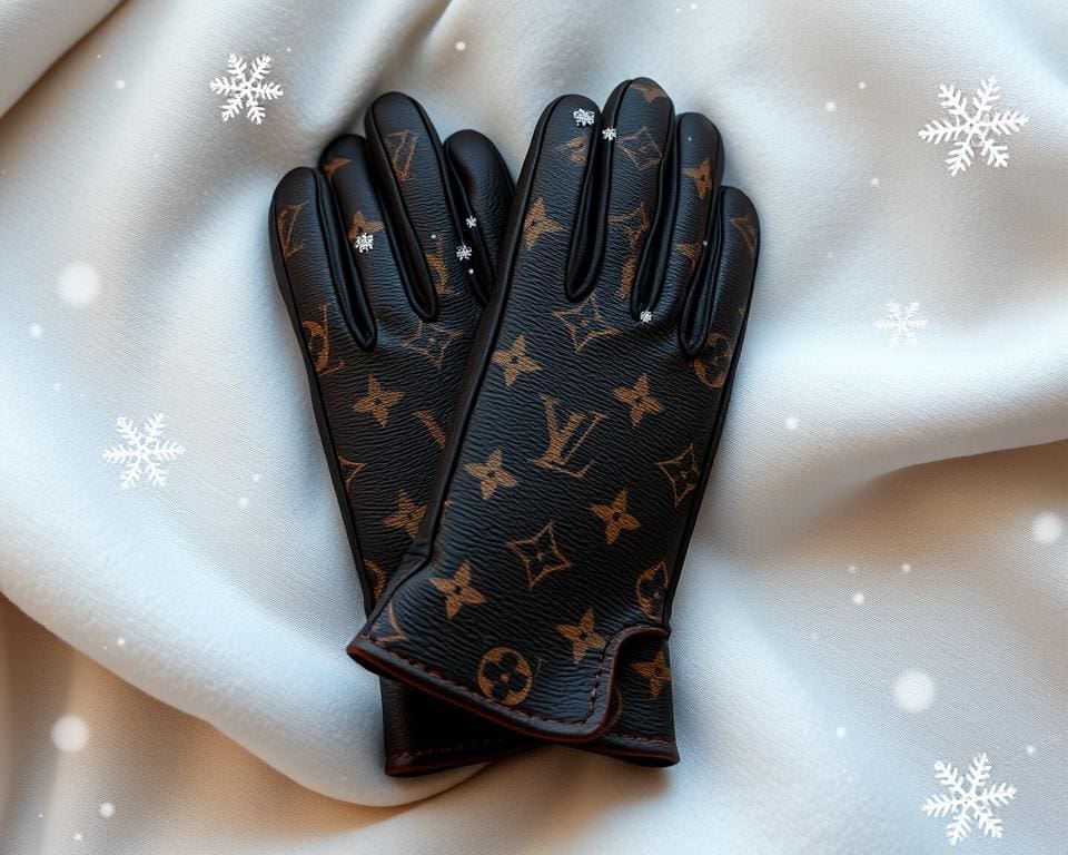 Louis Vuitton handschoenen: Luxe voor koude dagen