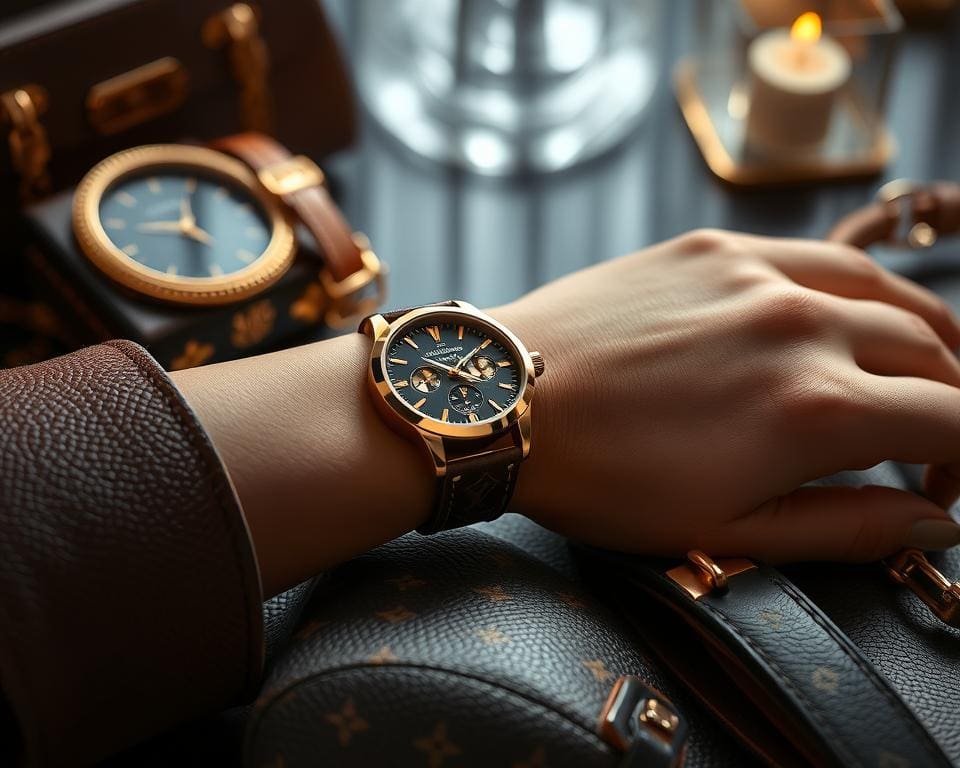 Louis Vuitton horloges luxe op de pols