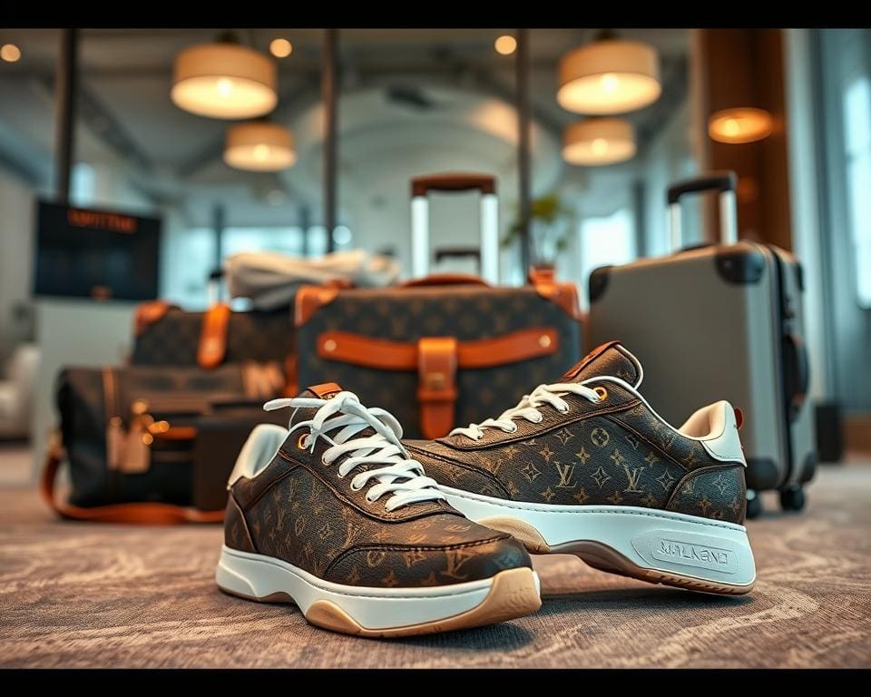 Louis Vuitton sneakers voor de modebewuste reiziger