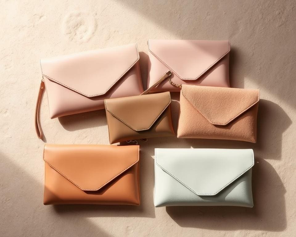 Minimalistische clutches