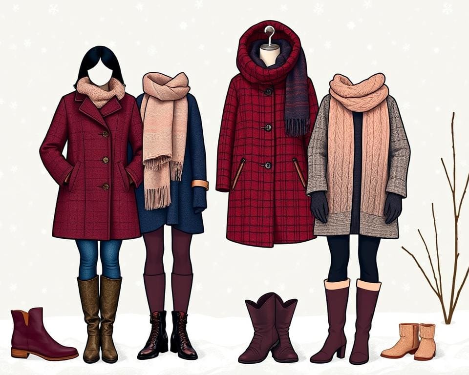 Modieuze winterkleding