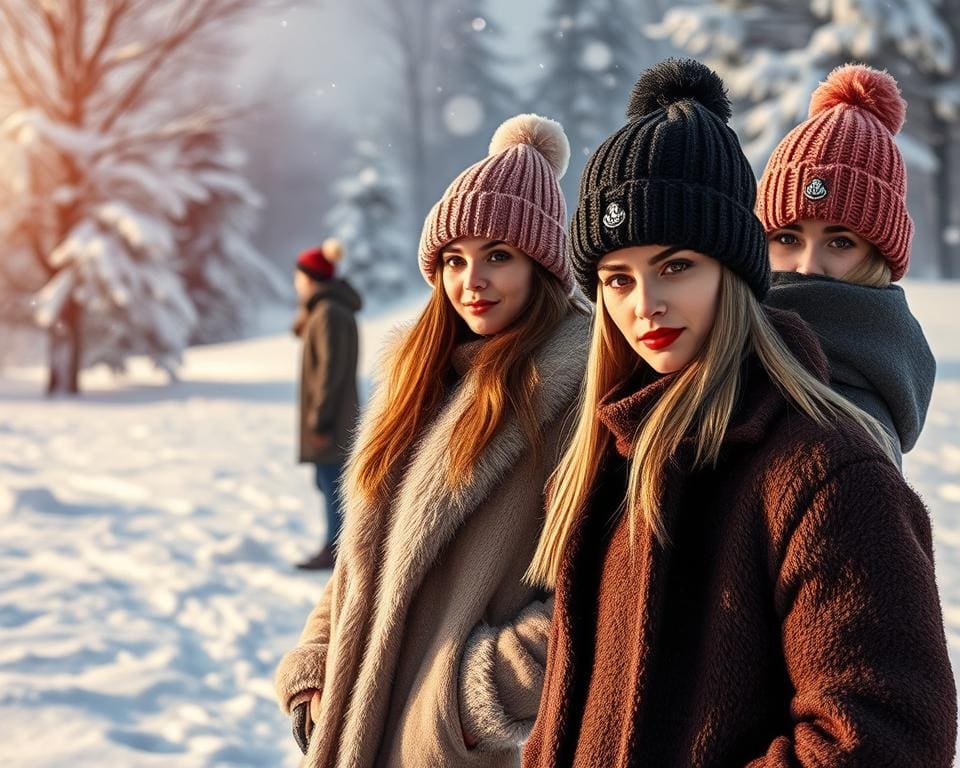 Moncler mutsen: Warmte en stijl voor de winter