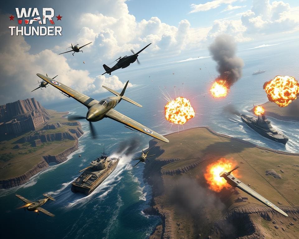 Multiplayer ervaring in War Thunder: luchgevechten, tanks en schepen