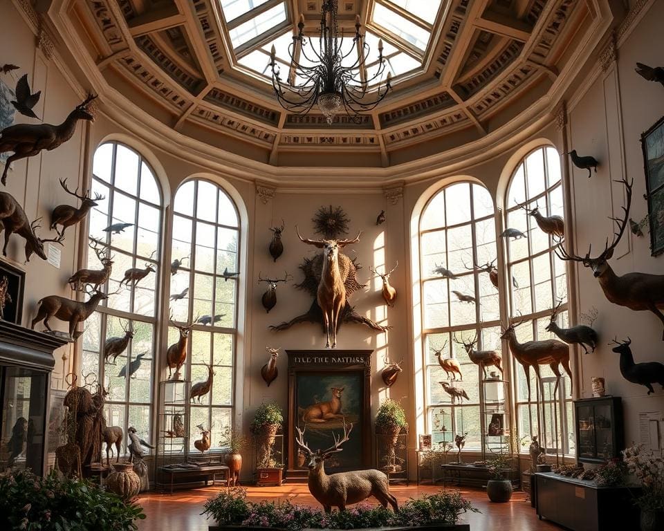 Musée de la Chasse et de la Nature, Parijs, Frankrijk: Natuur en kunst