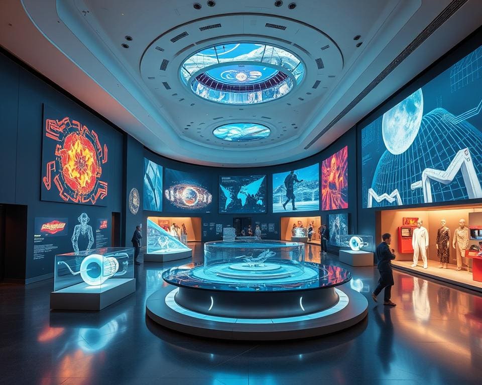 Museumtour langs kunstwerken vol technologische innovaties