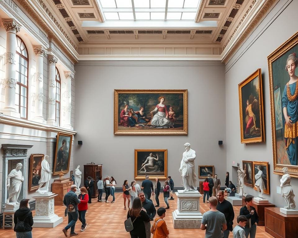 Museumtour met een mix van klassieke en moderne kunstwerken