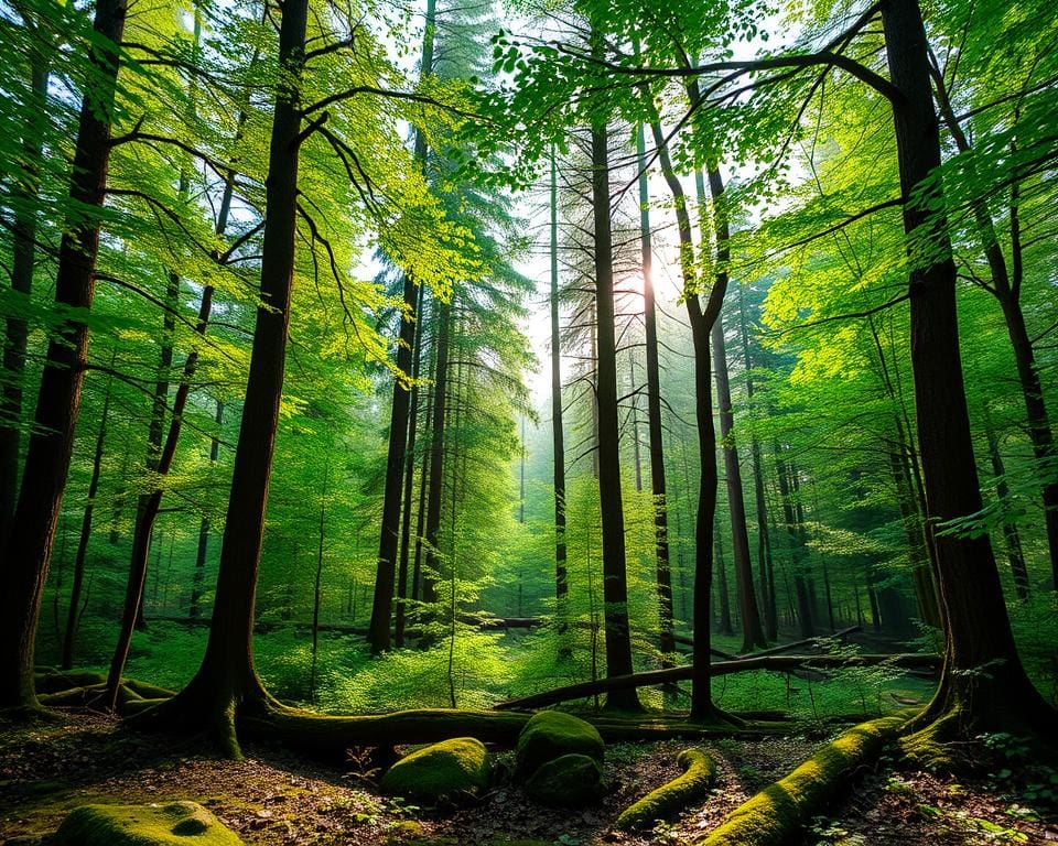 Natuur bewonderen in de weelderige bossen van Canada