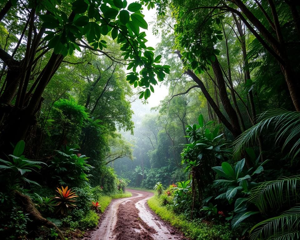 Natuurwandelingen Borneo